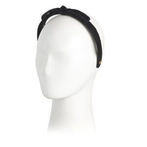 LELE SADOUGHI Black Bardot Ribbon Slim Headband